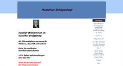 Desktop Screenshot of hasloher.de